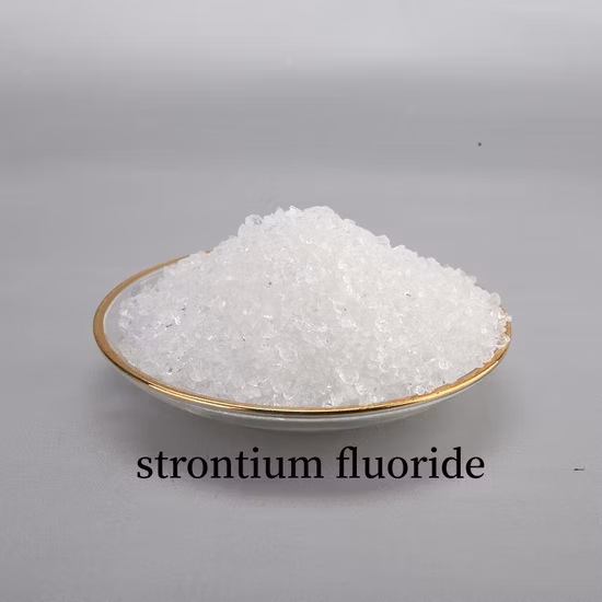 Material de vidro óptico CAS 7783-48-4 Fluoreto de estrôncio de alta pureza Srf2